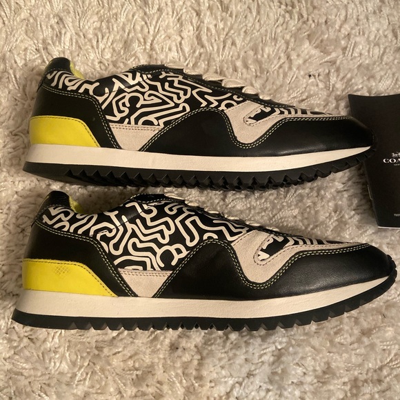 NWT Limited Edition Coach x Keith Haring Joggers - Picture 5 of 7